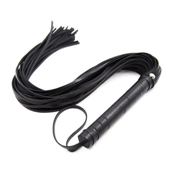 Reitgerte 40 cm PU Leder Tragbarer Trainingszeigestock mit 12 cm Griff und 22 cm Fransen für Pferde Bühnenauftritte Requisiten
