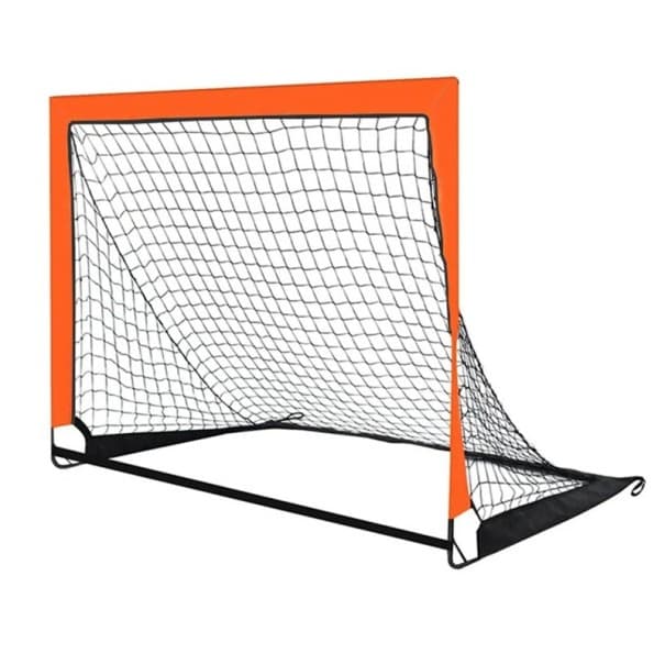 Tragbares, faltbares Fußballtor 120 x 90 x 90 cm Trainingsnetz für Kinder im Garten Wetterbeständig Zusammenklappbar mit Tragetasche