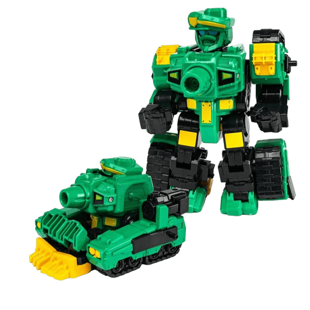 Transformationsspielzeug Roboter grün
