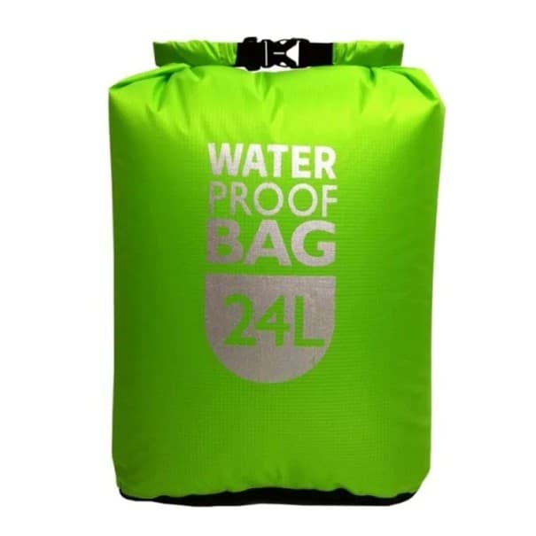 Wasserdichter Trockenrucksack, 24 l, Polyestertasche zum Schwimmen, Rafting, Kajakfahren, Trekking, Segeln und Kanufahren, leichter Sportrucksack
