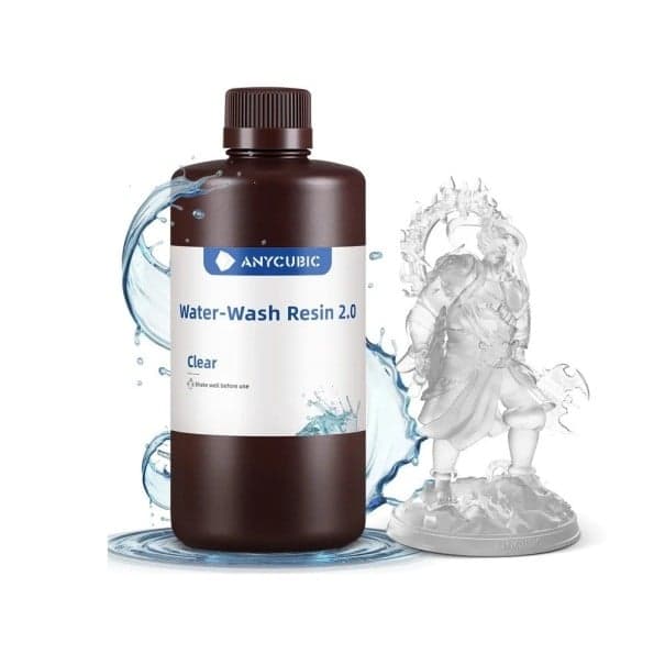 Wasserwaschbare 3D-Druckharz 2 kg Niedrige Viskosität Hohe Präzision Minimale Geruchsbildung Einfaches Reinigen Stabil durchsichtig