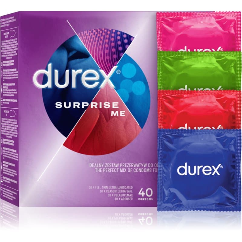 Durex Surprise Me Kondome Mix 40 St.