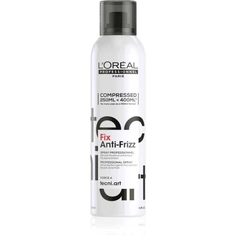 L’Oréal Professionnel Tecni.Art FIX Anti-Frizz Fixationsspray gegen strapaziertes Haar 250 ml