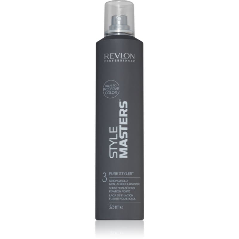 Revlon Professional Style Masters Pure Styler Haarspray mit extra starkem Halt ohne Aerosol 325 ml
