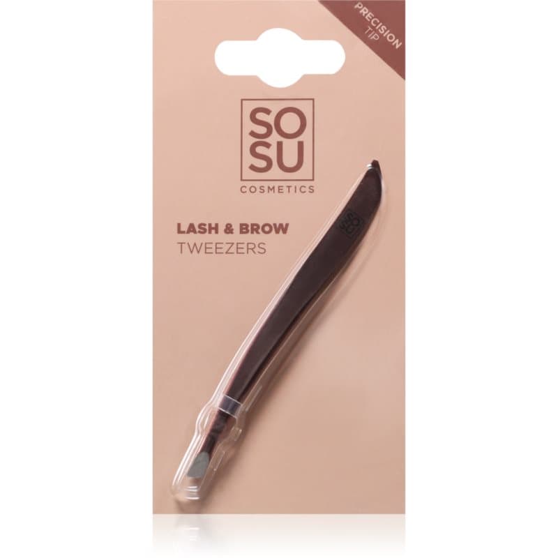 SOSU Cosmetics Lash and Brow Tweezers Pinzette für die Augenbrauen 1 St.
