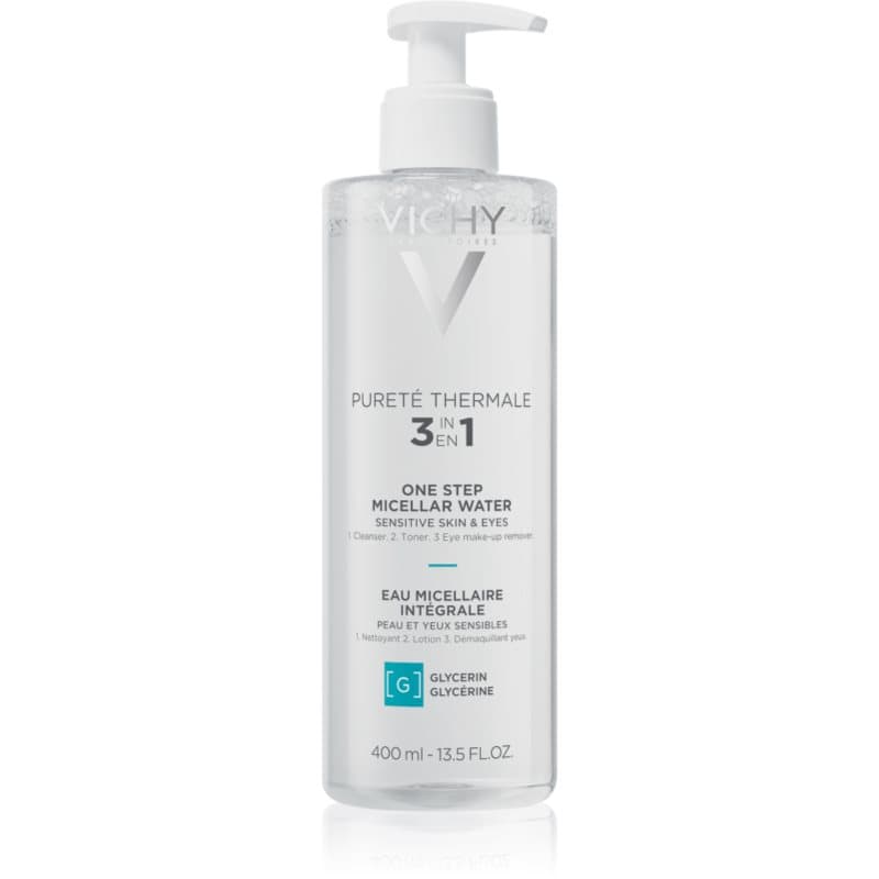 Vichy Pureté Thermale mineralisches Mizellenwasser für empfindliche Haut 400 ml