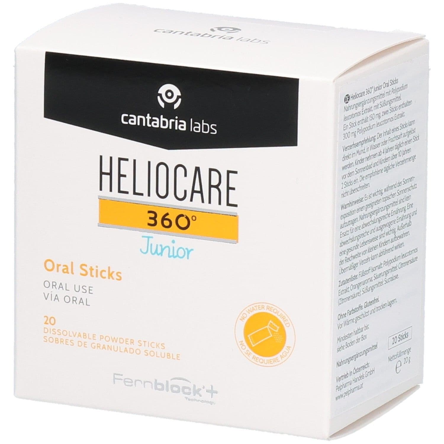 Heliocare® 360° Junior Beutel 20 St