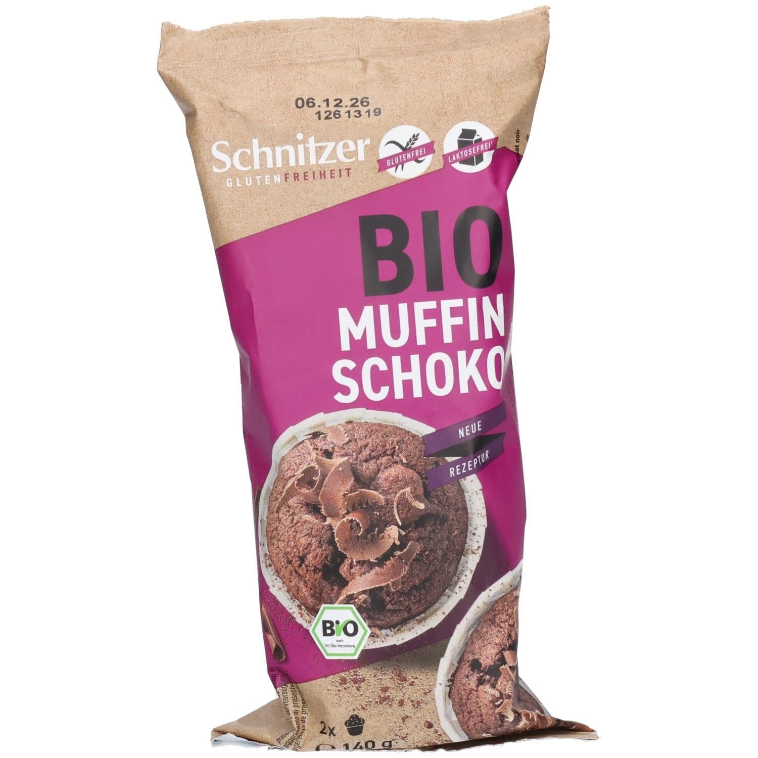 Schnitzer Muffins Dark Chocolate glutenfrei Futter 140 g