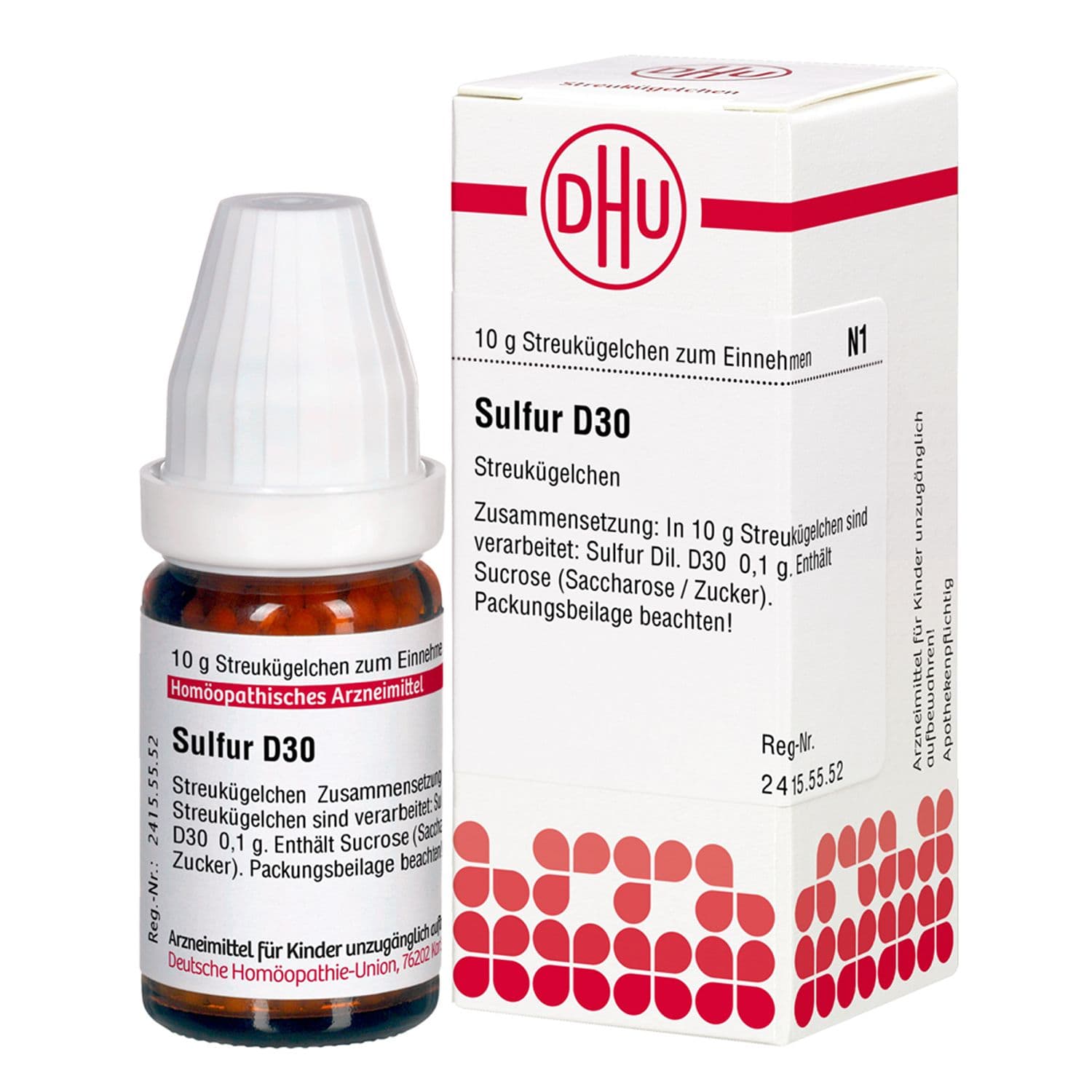 DHU Sulfur D30 Globuli 10 g
