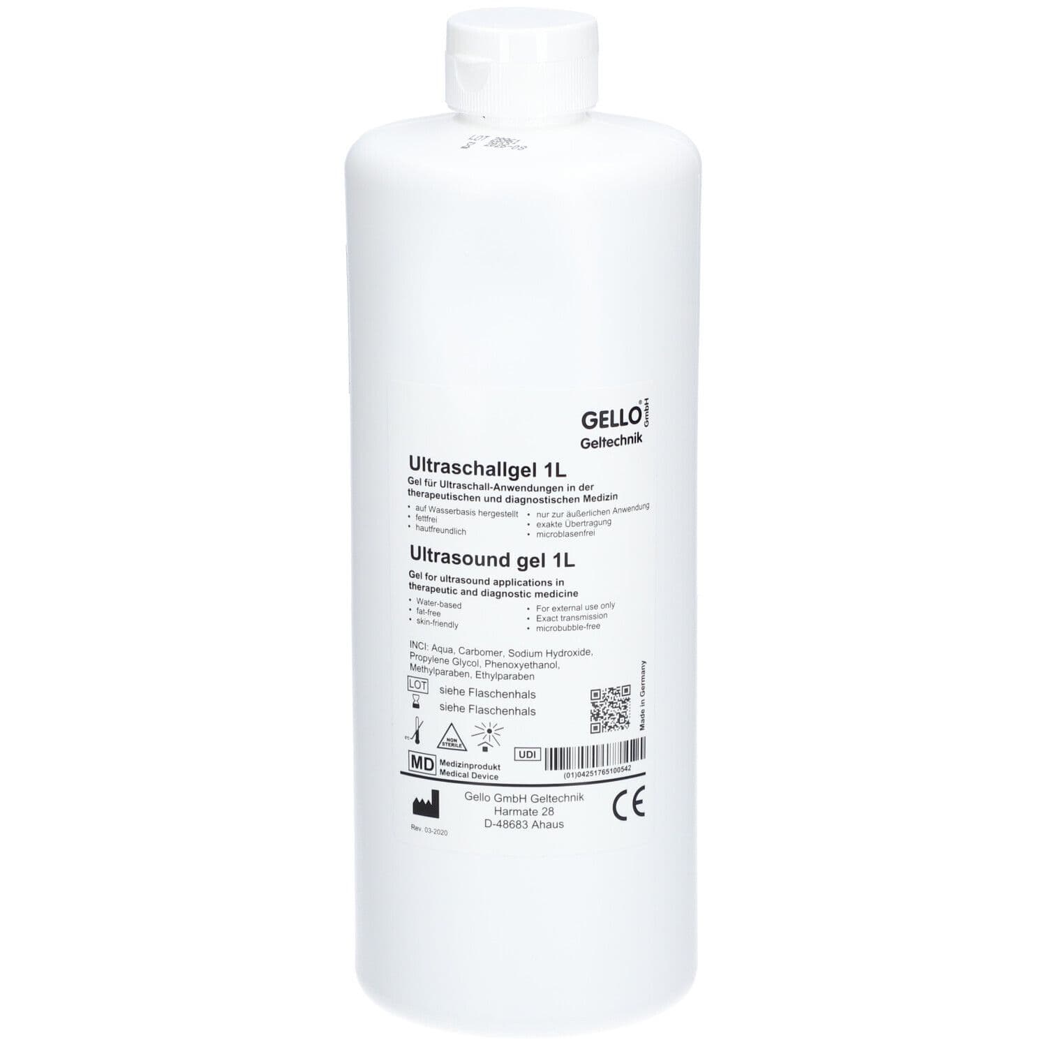 Ultraschall-Gel Gel 1000 ml