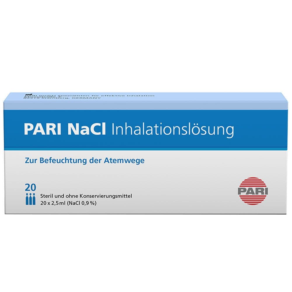 Pari NaCI Inhalationslösung Ampullen 20x2,5 ml