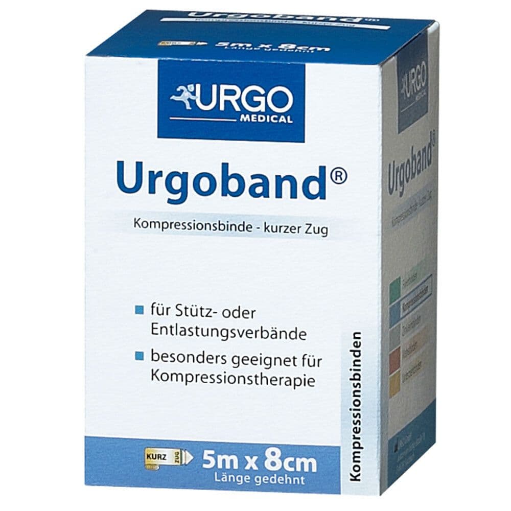 Urgoband® Kompressionsbinden mit kurzem Zug 8 cm x 5 m Binden 1 St