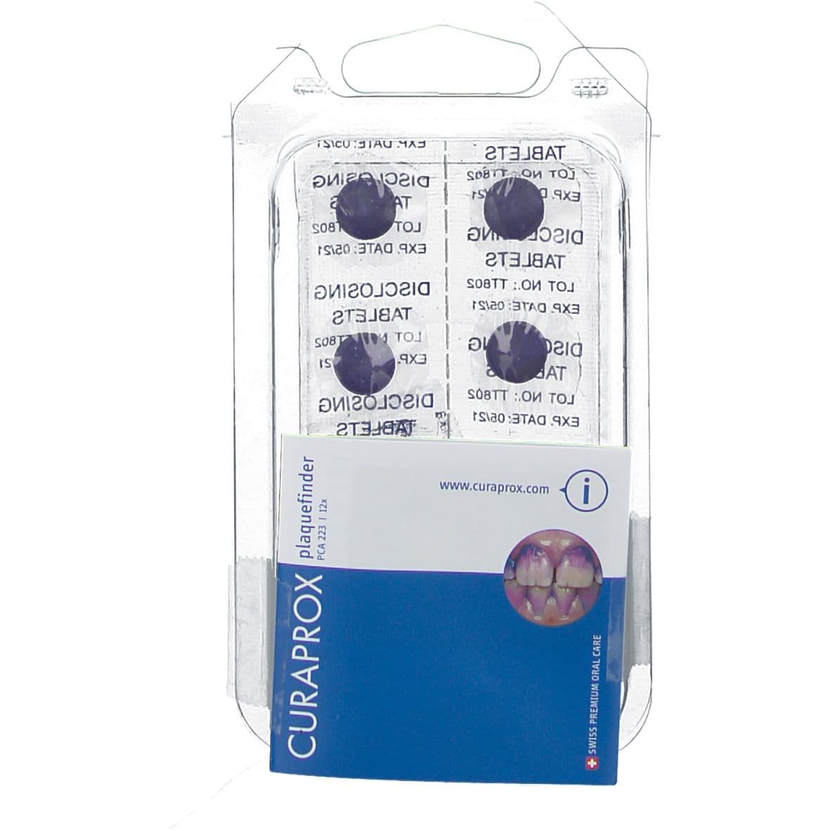 Curaprox® PCA 223 Plaquefinder Anfärbetabletten Tabletten 12 St