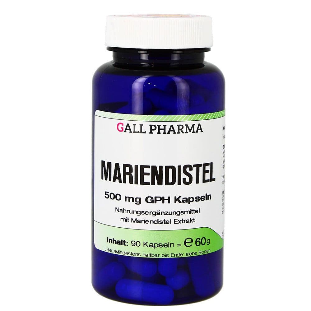 Gall Pharma Mariendistel 500 mg GPH Kapseln 90 St