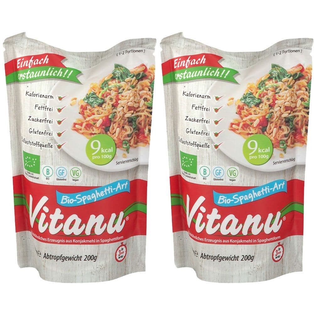Vitanu Bio-Konjak-Spaghetti Sonstige 2x200 g