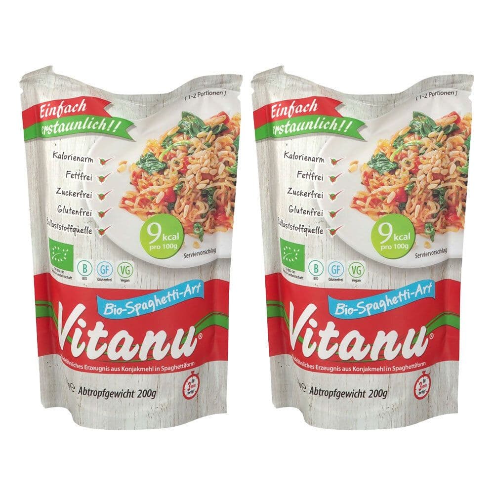 Vitanu Bio-Konjak-Spaghetti Sonstige 3x200 g