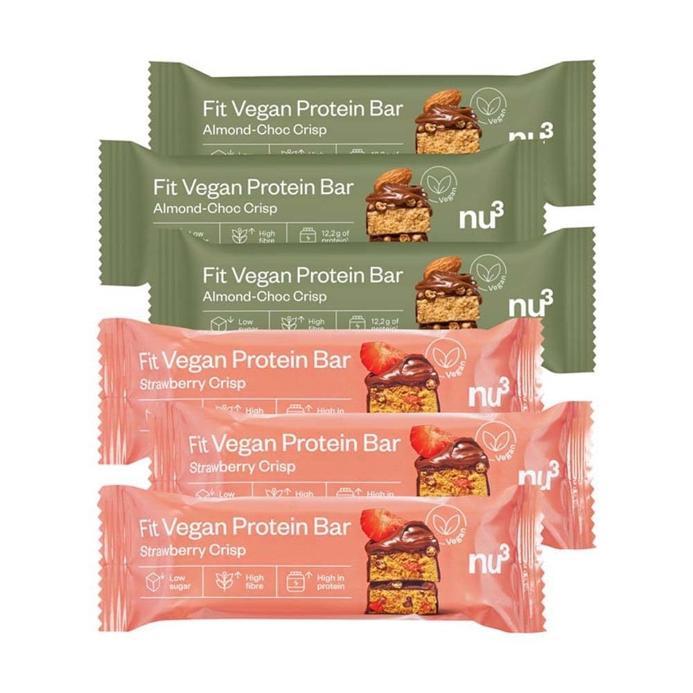 nu3 Fit Vegan Bar Mix Riegel 6x50 g