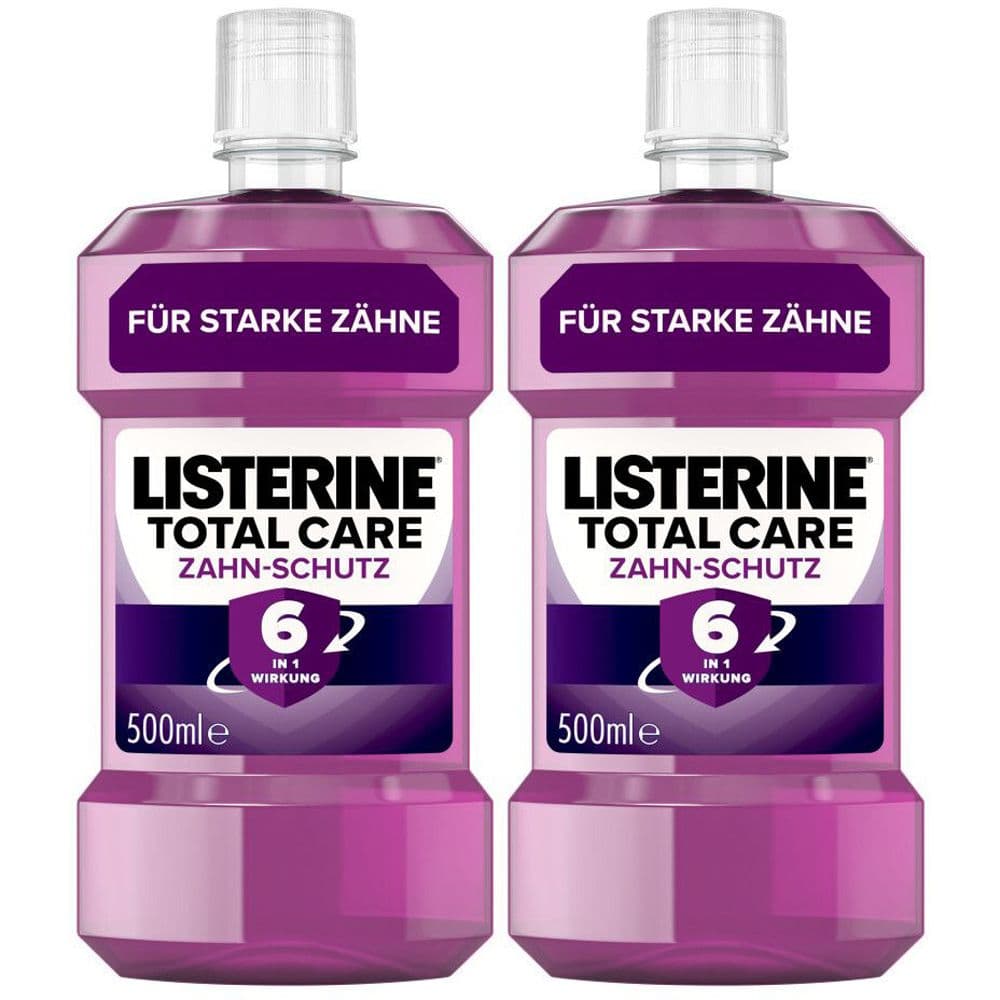 Listerine® Total Care Zahn-Schutz Lösung 2x500 ml