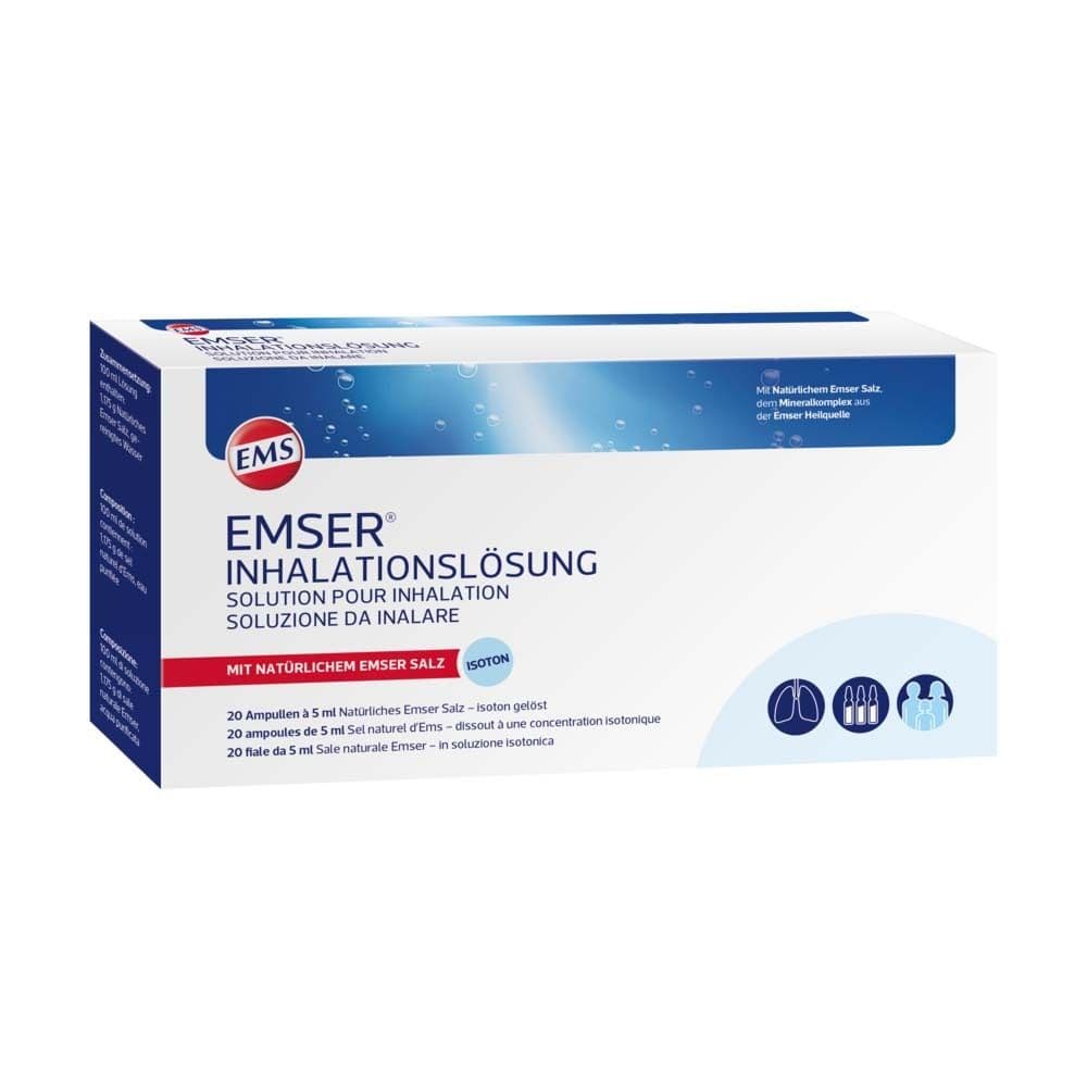 Emser® Inhalations-Lösung Ampullen à 5 ml Inhalationsampullen 20 St