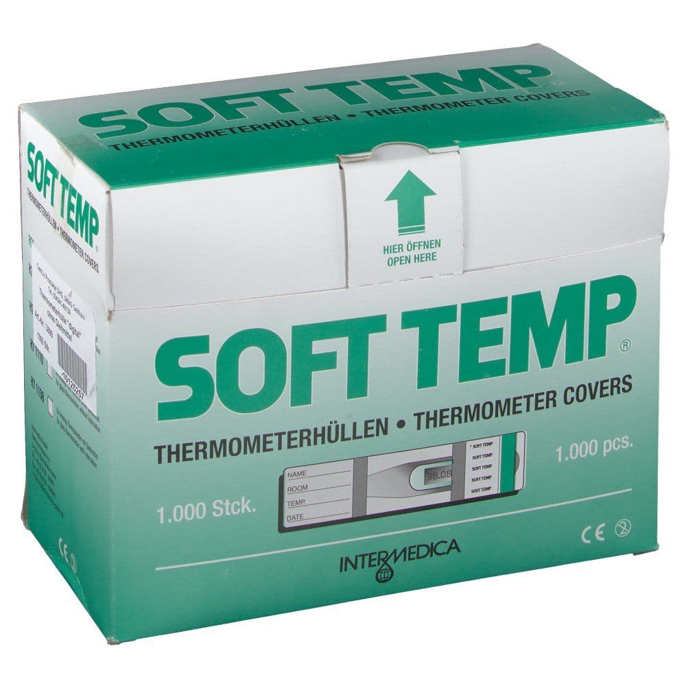 Thermometer Hüllen digital ohne Gleitmittel Schutzhüllen 1000 St