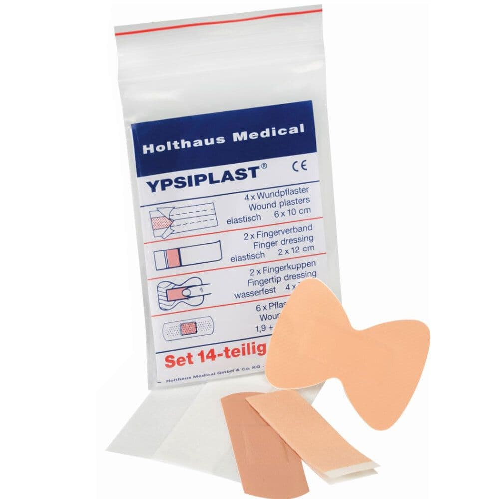Ypsiplast® Pflasterset 14-teilig Pflaster 1 St beige
