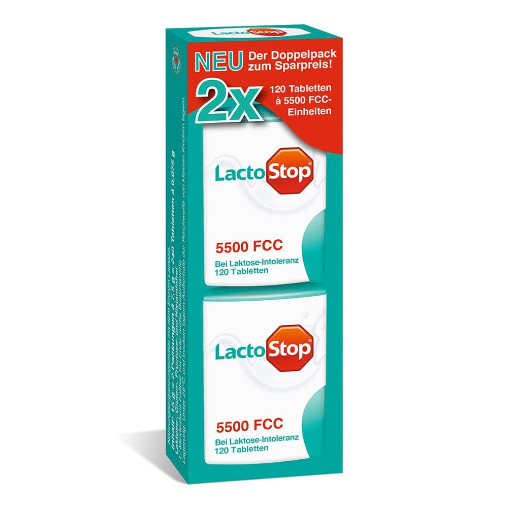 LactoStop® 5.500 FCC Tabletten 2x120 St