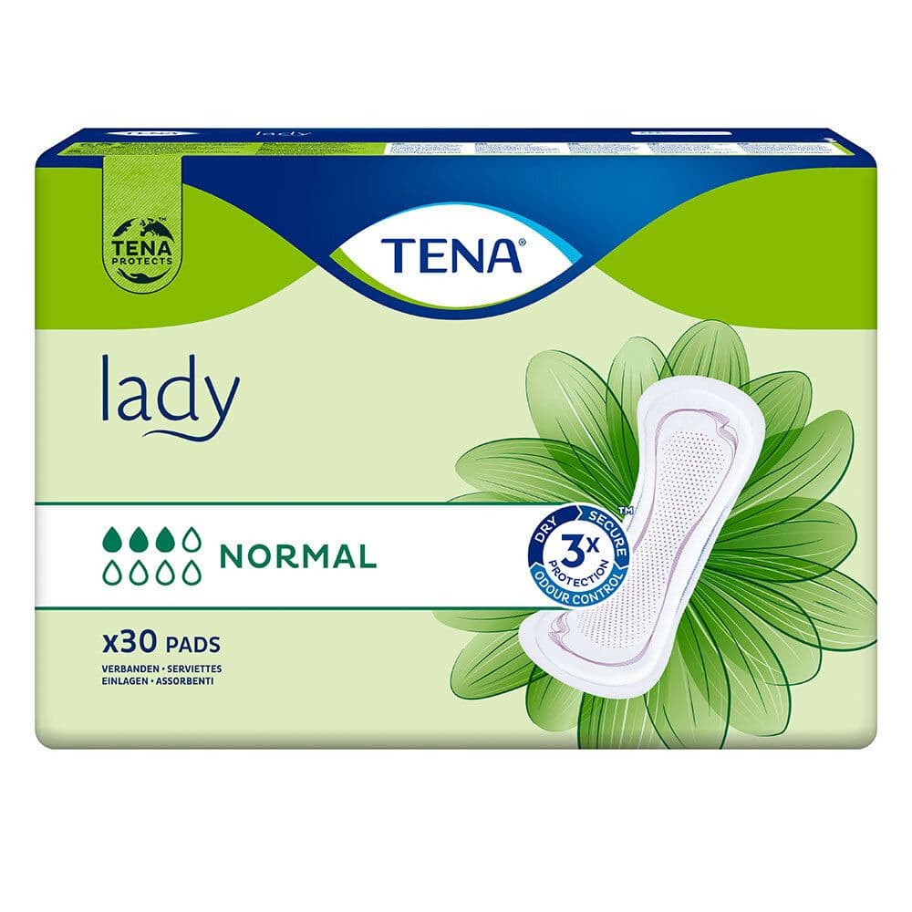Tena Lady Normal Inkontinenz Einlagen 6x30 St weiss Frauen