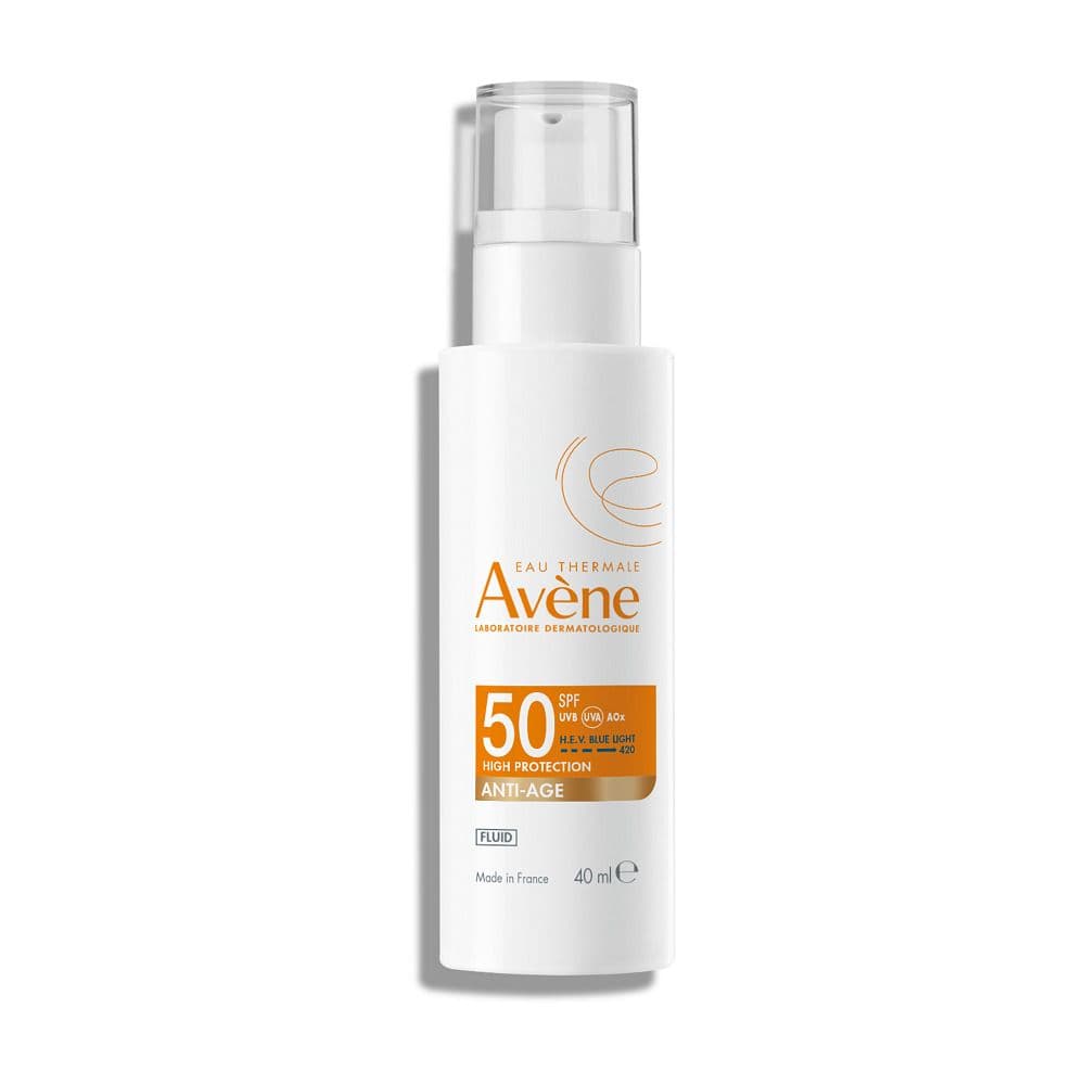 Avène Anti-Age Fluid LSF 50 - beugt den sichtbaren Zeichen der Hautalterung vor Emulsion 40 ml Unisex