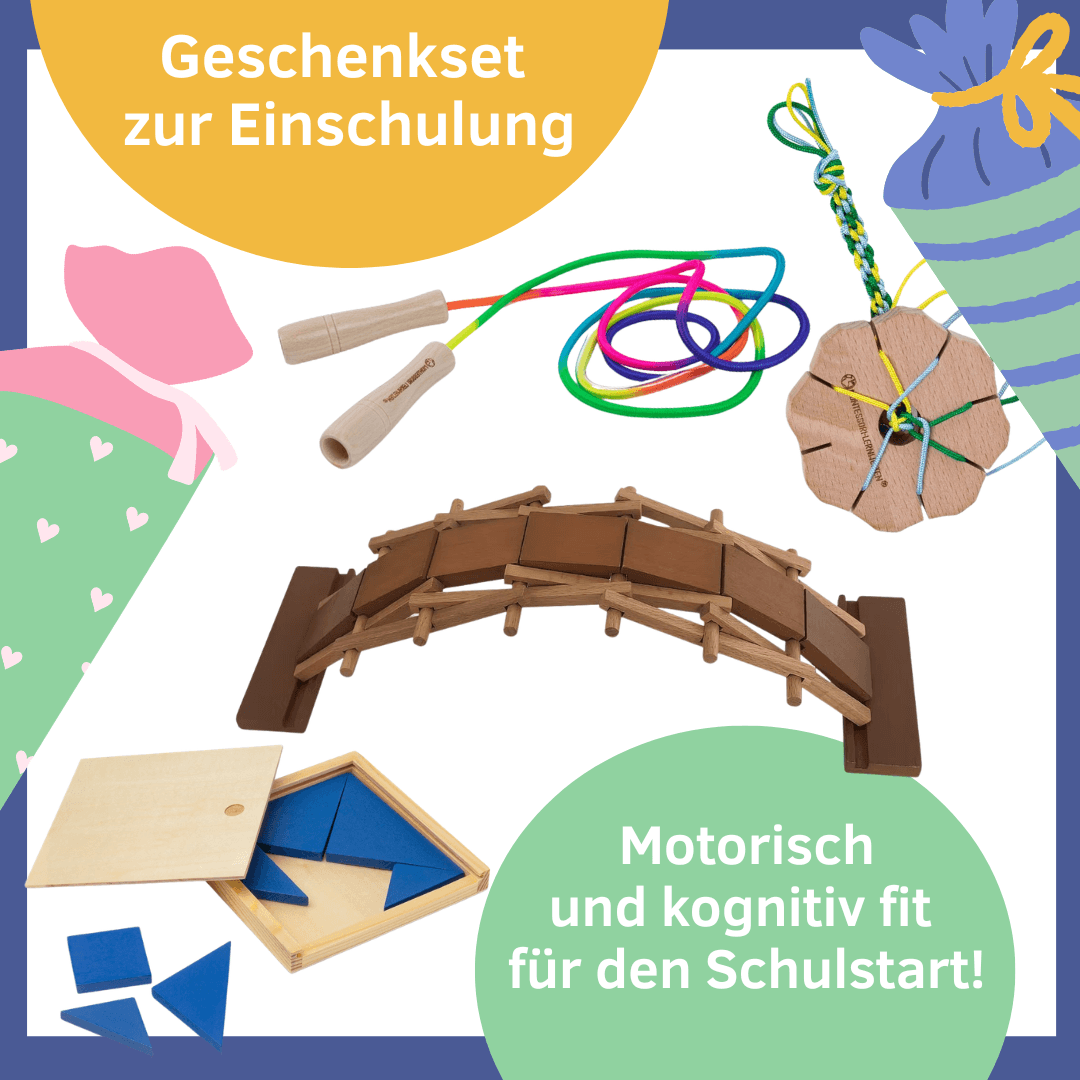 Geschenk-Set für Schulanfänger