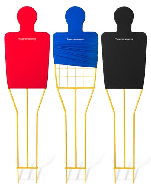 Freistoß-Trainingsdummy (Gitter) inkl. Dummy-Shirt - 3 Farben