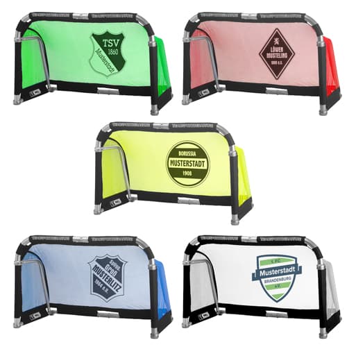 Tornetz mit Netzdruck - für T-PRO Minitor (klappbar) 1,20 x 0,80 m - 5 Farben