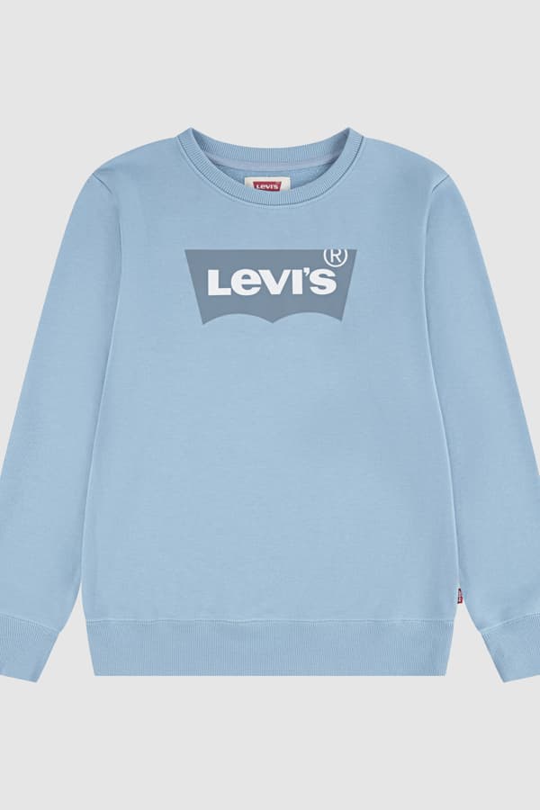 Levi's Teenager Batwing French Terry Pullover - Herren - Blau / Forget Me Not