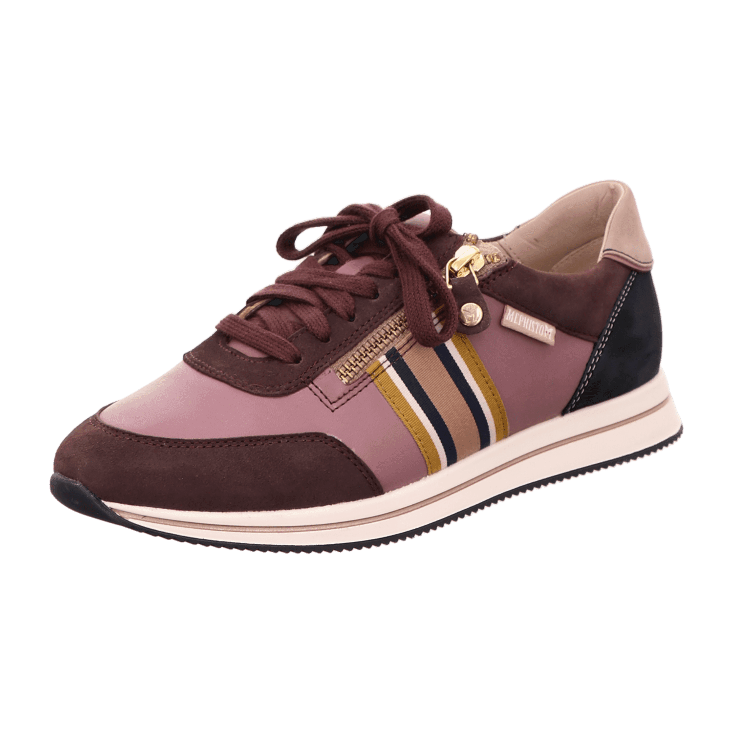Mephisto Schnürhalbschuh RV Bordeaux für Damen, lila, Größe 39 ½ EU / 6 UK