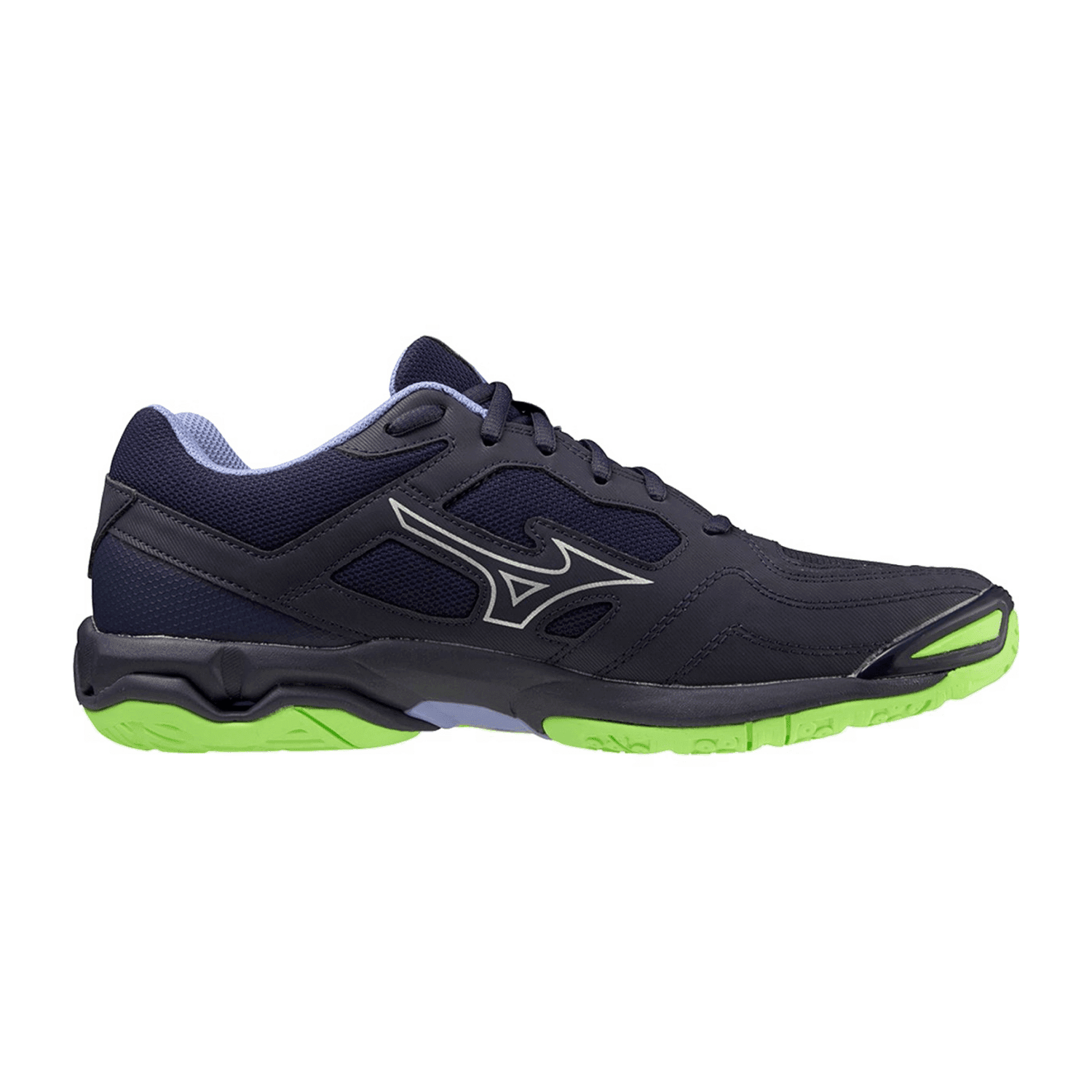 Mizuno WAVE PHANTOM 3(U) Handballschuhe Herren White für Herren, blau, Größe 44 EU / 9,5 UK