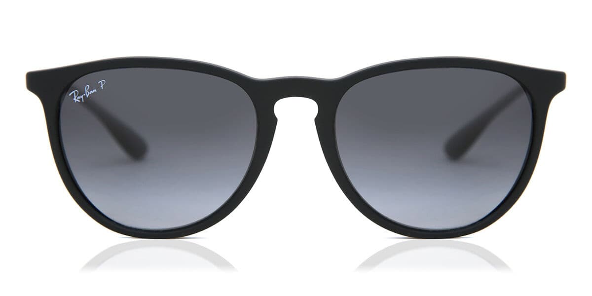 Ray-Ban RB4171 Erika Polarized 622/T3 Schwarze Damen Sonnenbrillen
