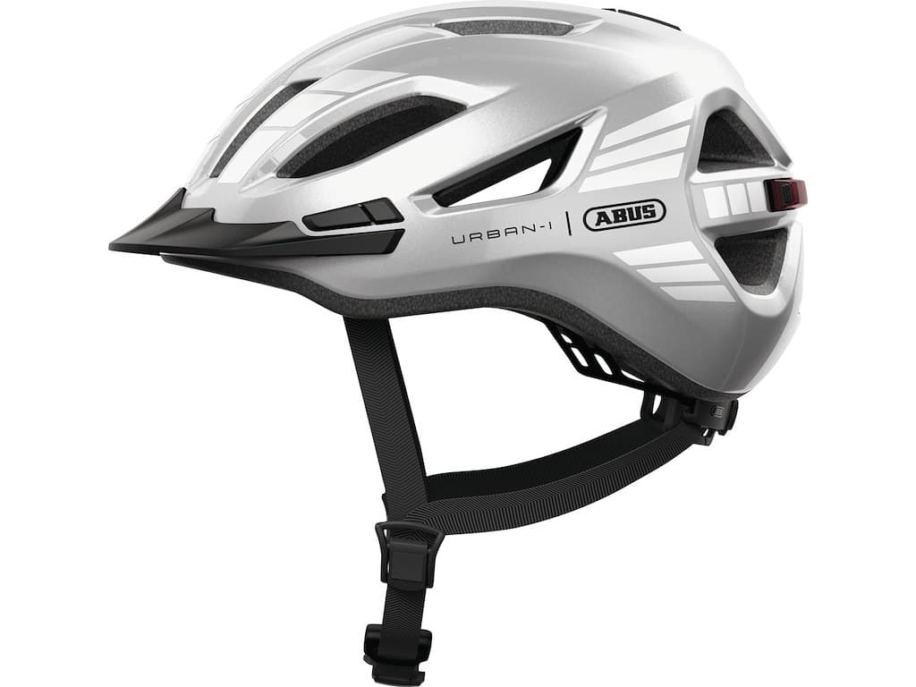 ABUS Urban-I 4.0 bike helmet signal silver