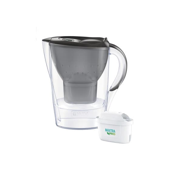 Brita Marella Cool Graphit Wasserfilter-Kanne 2.4L + Maxtra PRO Filter