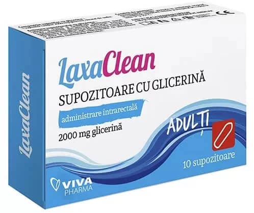LaxaClean Glyzerin Zäpfchen, 10 St., Viva Pharma