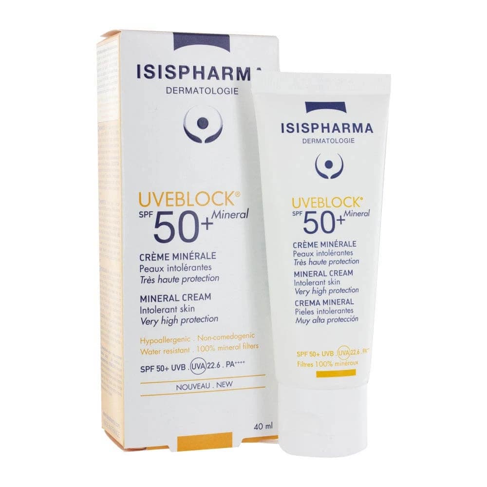Isispharma Uveblock Mineral-Creme Spf50+ 40 ml