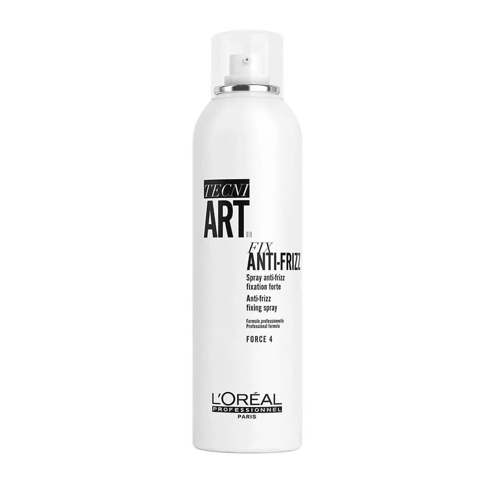 L Oreal Professionnel Tecni Art Tecni Art Fix Anti-Frizz Fixing Spray Force 4 festes Haarspray, 250ml