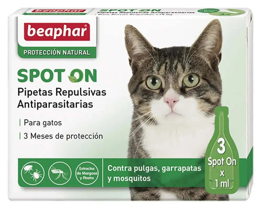 Beaphar Cat Repellent für Katzen 3X1 ml