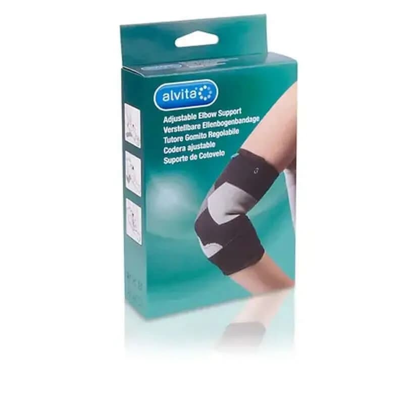 Alvita Verstellbare Ellenbogenbandage Größe 1