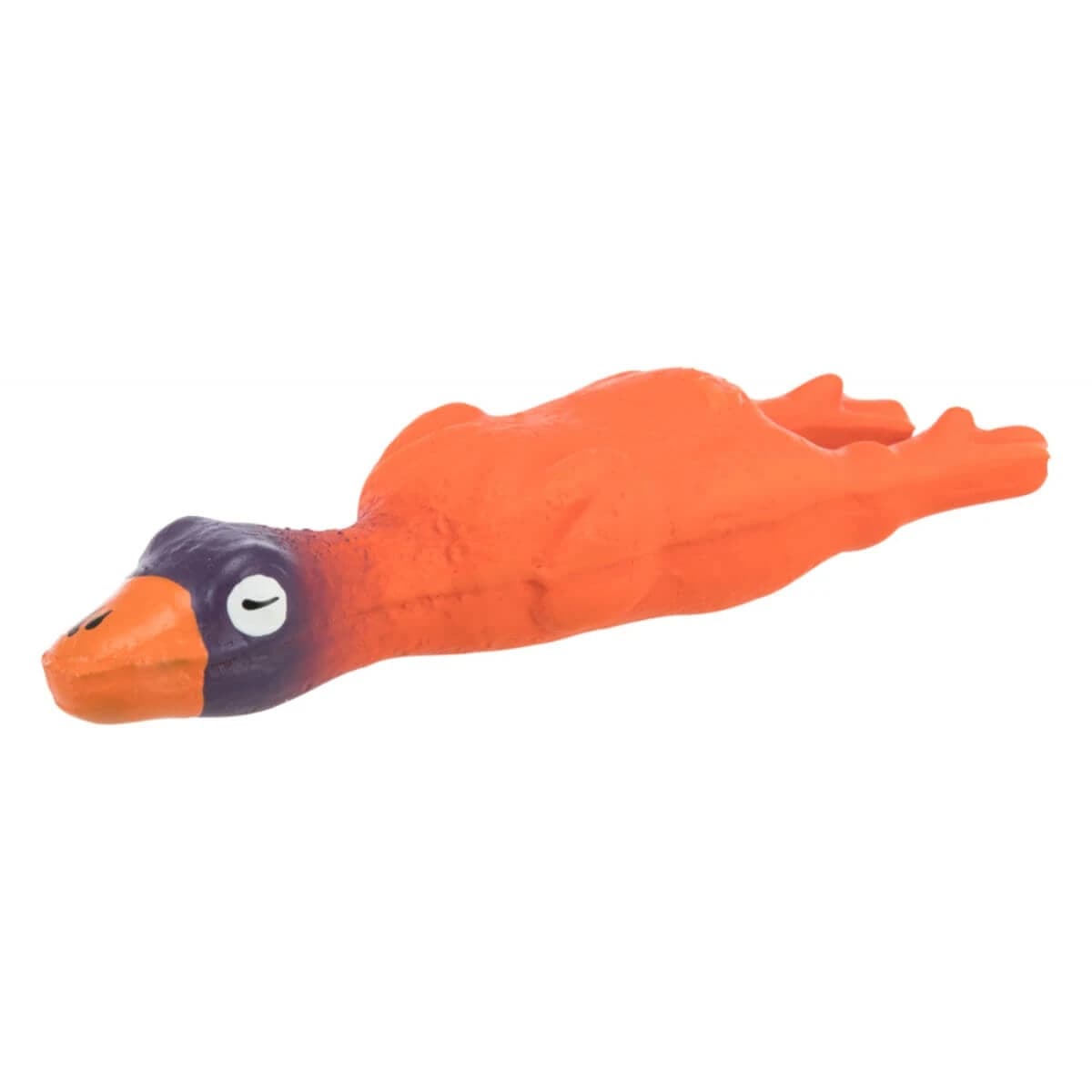 Trixie, Entenspielzeug für Hunde, mit Sound, Latex, 14cm, multicolor
