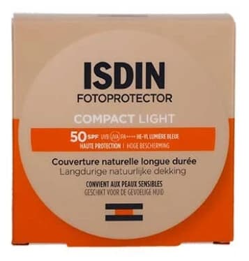 Isdin Kompakt-Sonnenschutz mit langanhaltender natürlicher Deckkraft LSF 50, 10 g