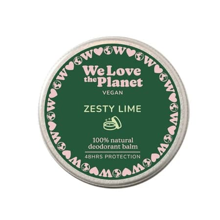 Deodorant-Creme „Zesty Lime“ mit natürlichen Inhaltsstoffen, 35 g, We Love The Planet