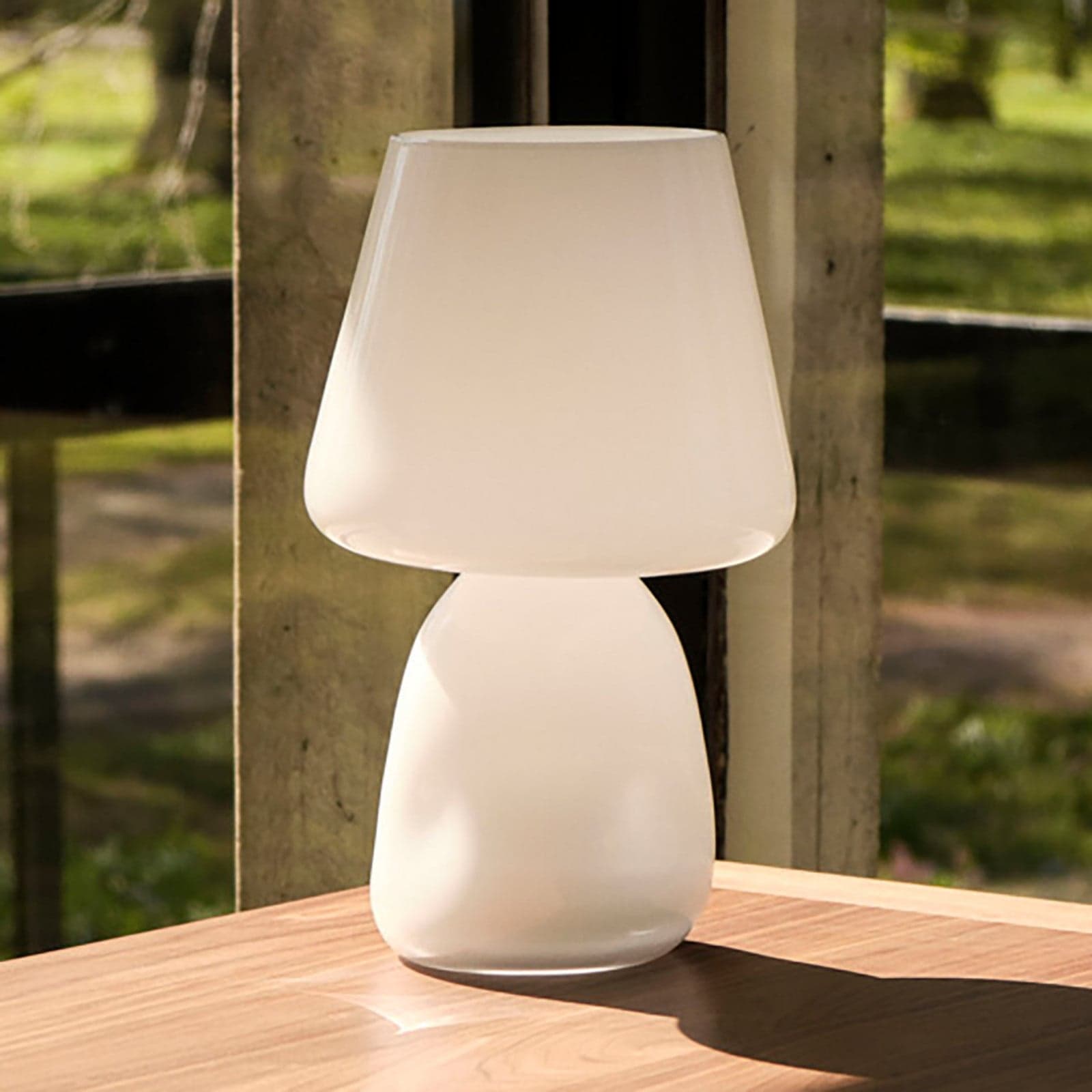 Apollo Schirm Tischleuchte HAY - Wohnzimmer - Design - Glas - Mit Schirm