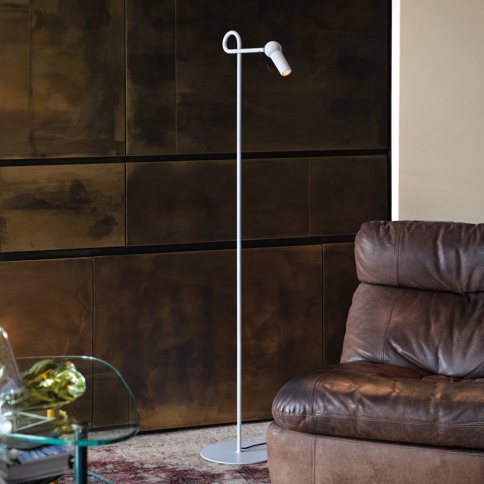Bird Stehleuchte White - KDLN - Wohnzimmer - Metall - Einflammig