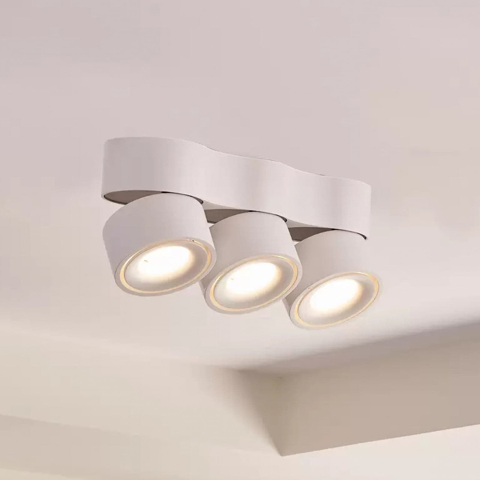 Rotari 3 LED Deckenleuchte White - Arcchio - Wohnzimmer - Modern - Metall - Mehrflammig