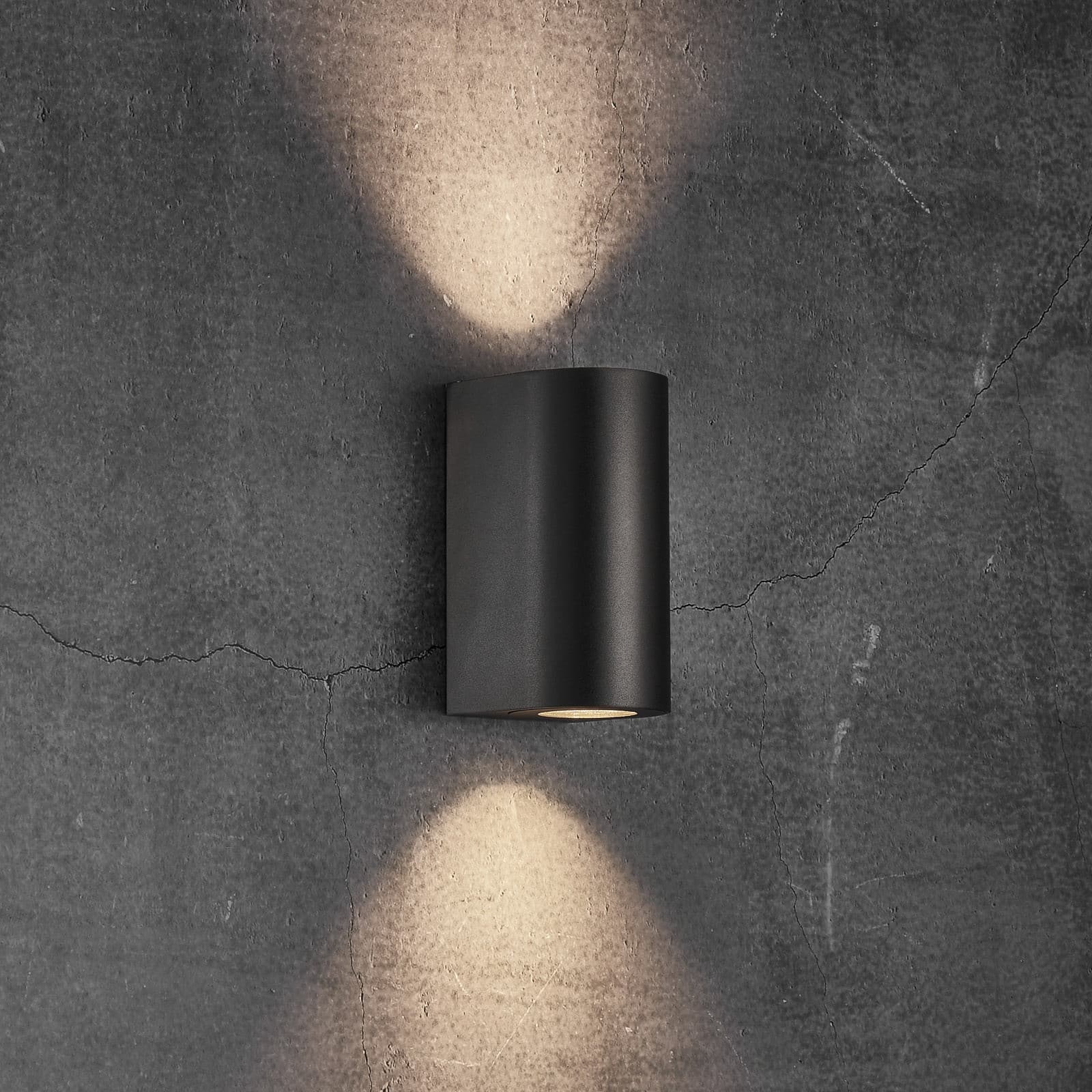 Canto Maxi 2 Wandleuchte Seaside Black Nordlux - Modern - Metall - Mehrflammig