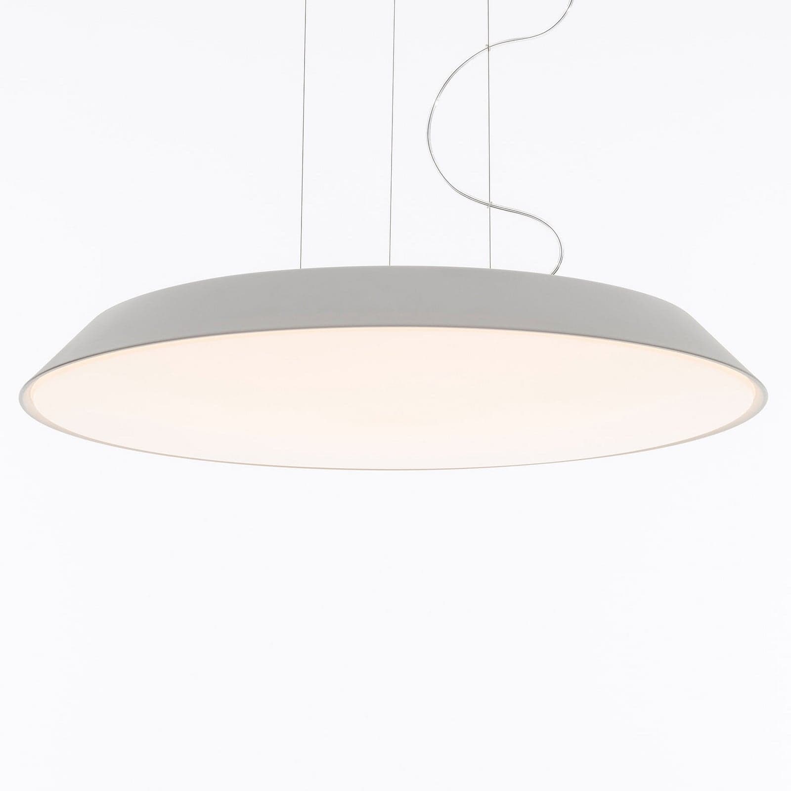 Febe S LED Pendelleuchte 2700K White Artemide - Wohnzimmer - Modern - Kunststoff - Einflammig